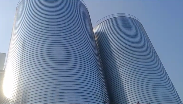 剑河2座混凝土高架卷板仓